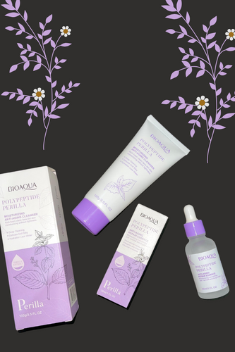 Bioaqua Perilla Face Wash And Serum