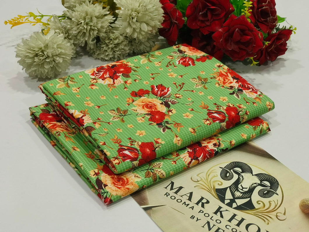 All over 2pc polo cotton unsititched