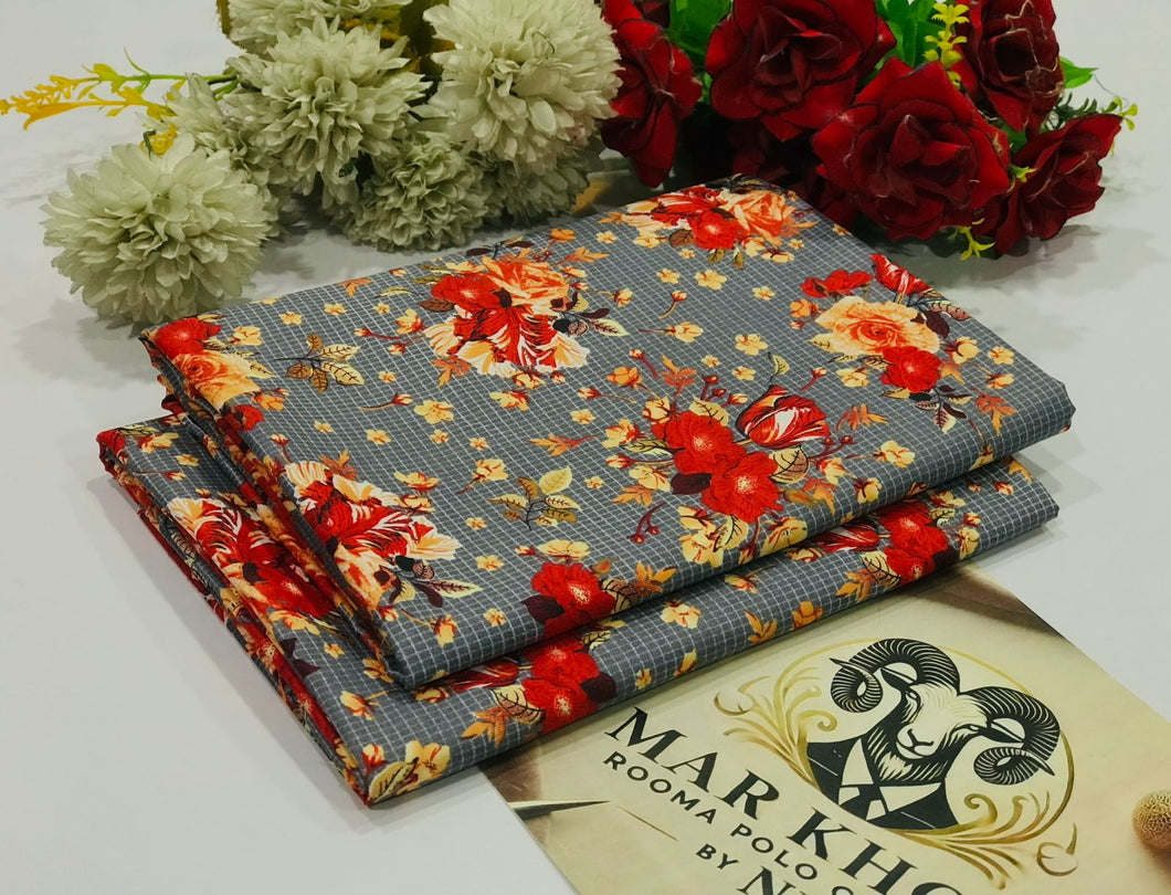 All over 2pc polo cotton unsititched