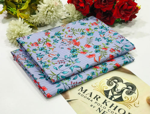 All over 2pc polo cotton unsititched